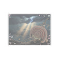 Dramatic Storm — Helmet And Plum Blossoms — Kiss-Cut Sticker