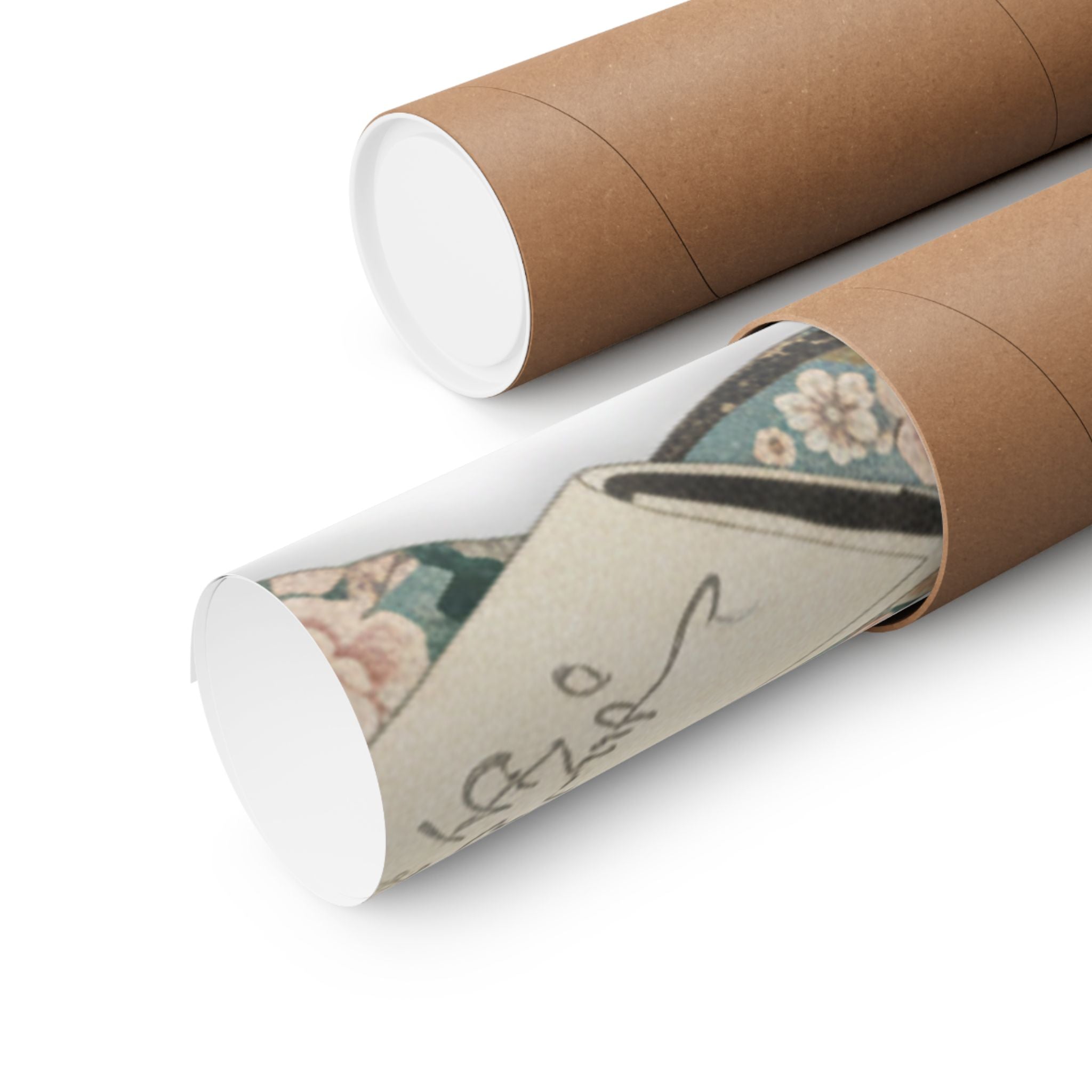 Ecommerce Main — Box With Draperies — Matte Poster
