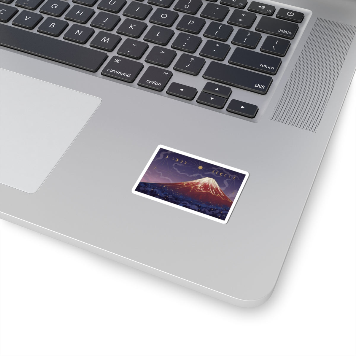 Celestial kiss-cut sticker — product view 11