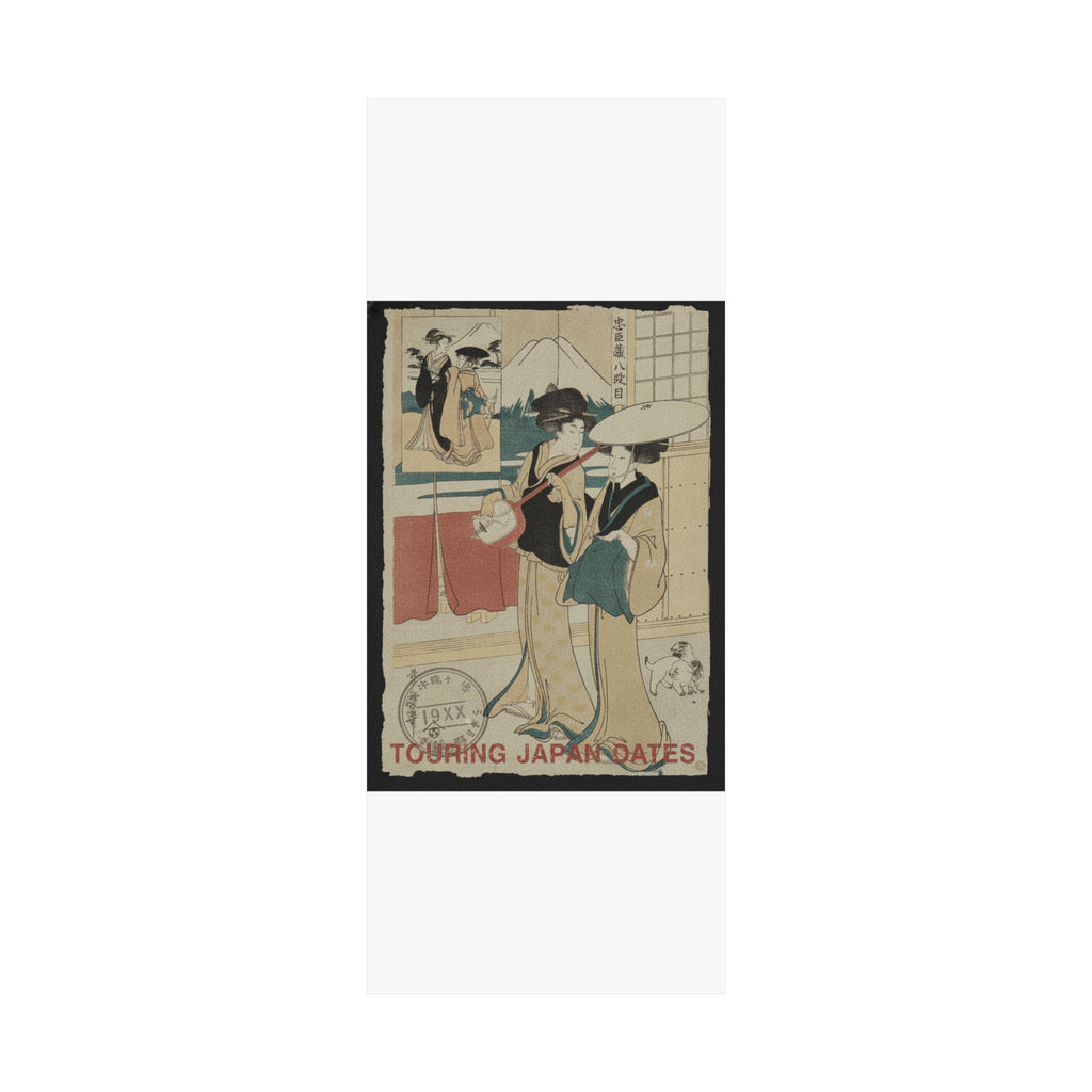 Vintage Bootleg — Two Tori-Oi, Or Itinerant Women Musicians Of The Eta Class — Matte Poster