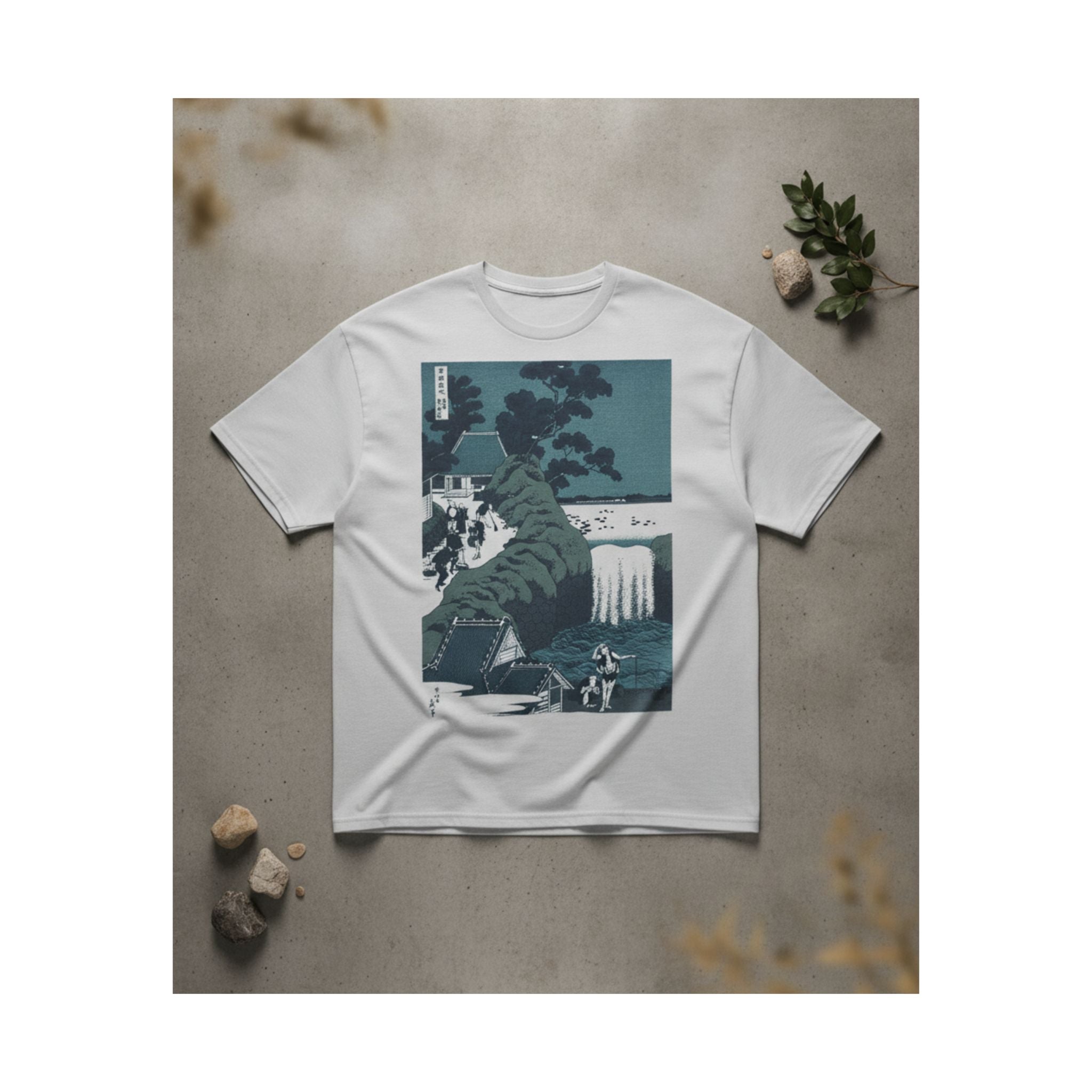 Product Marketing — Fall Of Aoiga Oka, Yedo — Matte Poster