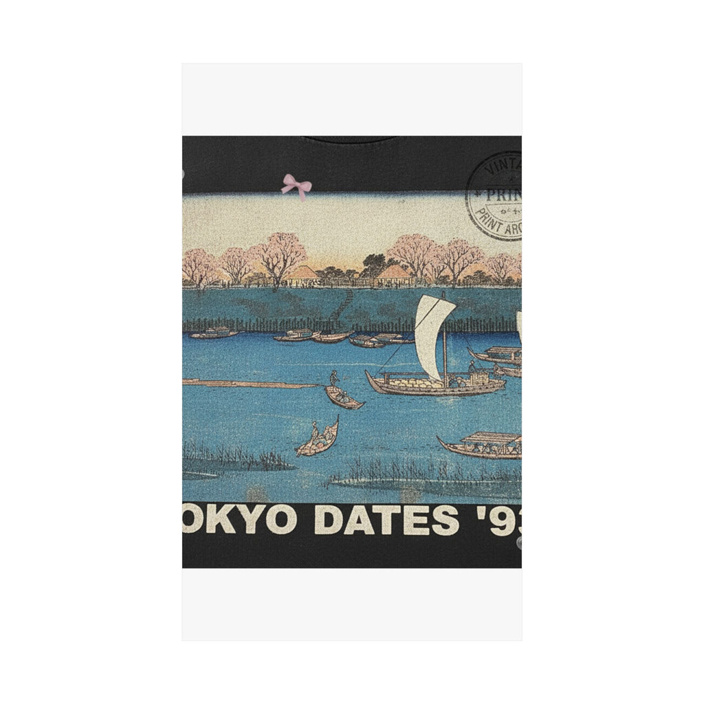 Vintage Bootleg — Sumidagawa Mimeguri Hana Zakari No Kei — Matte Poster
