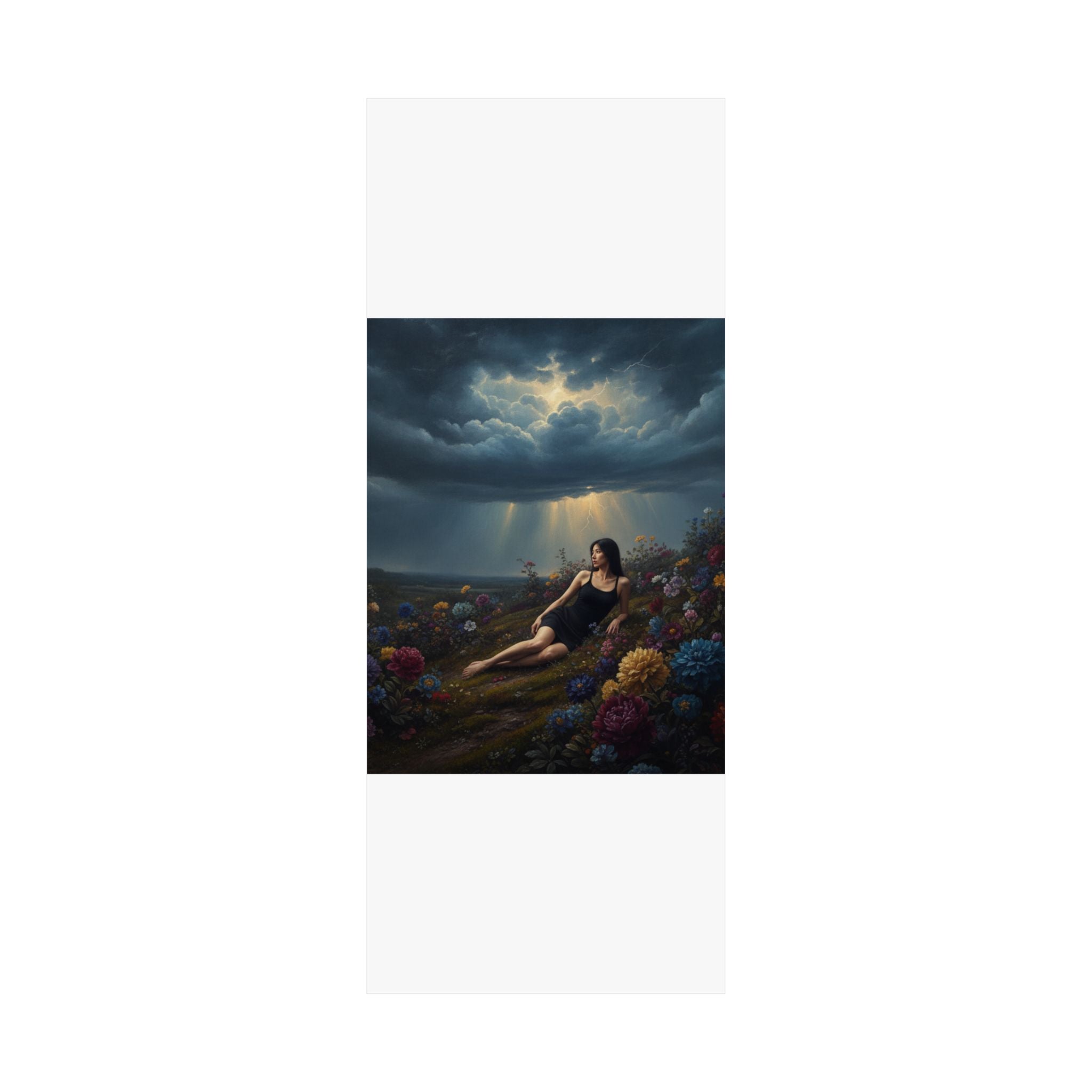 Dramatic Storm — Person — Matte Poster