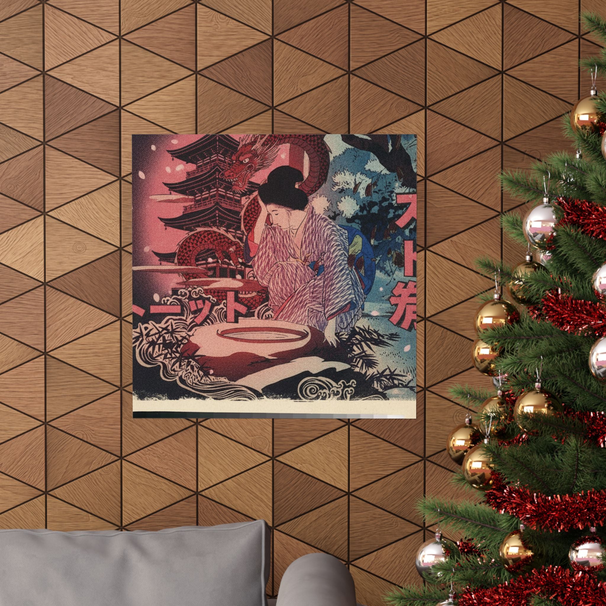 Japanese Street — Print — Matte Poster
