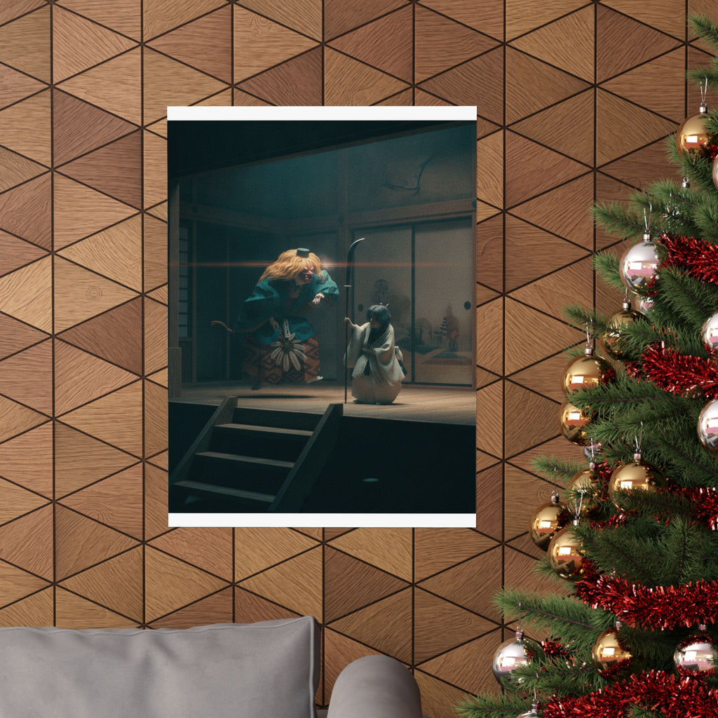 Cinematic — Scene From Noh Dance — Matte Poster