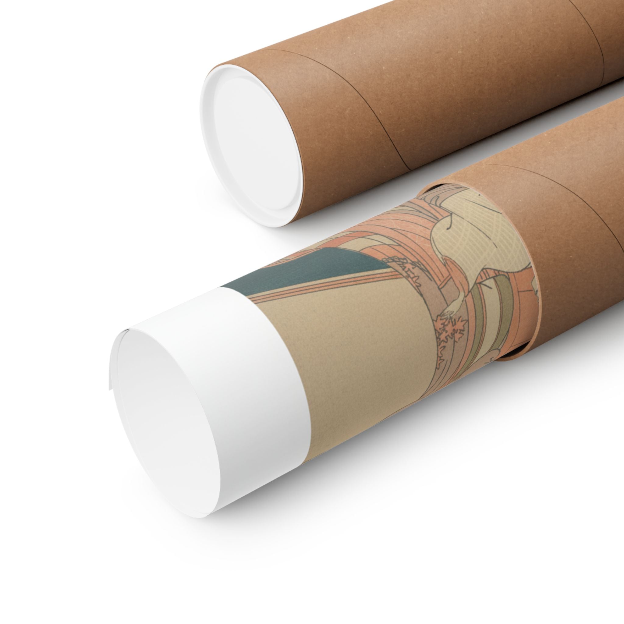 Ecommerce Main — The Flying Down Of Wild Geese At Yoshiwara — Matte Poster