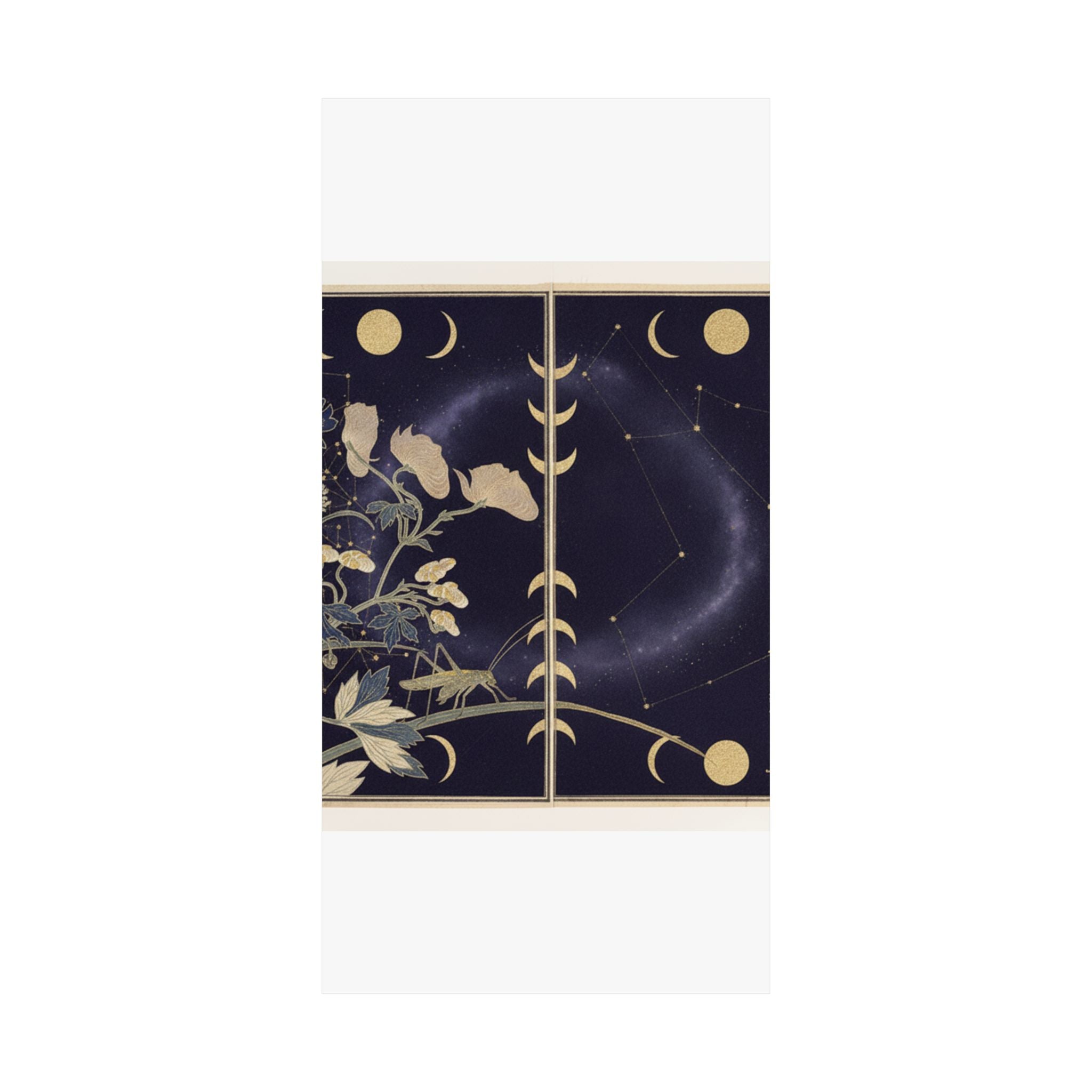 Celestial — Katydid (Umaoi-Mushi); Centipede, (Mukade), From The Picture Book Of Crawling Cr — Matte Poster
