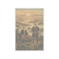 Scenic Nature — A Daimyo Talking To One Of His Retainers — Kiss-Cut Sticker