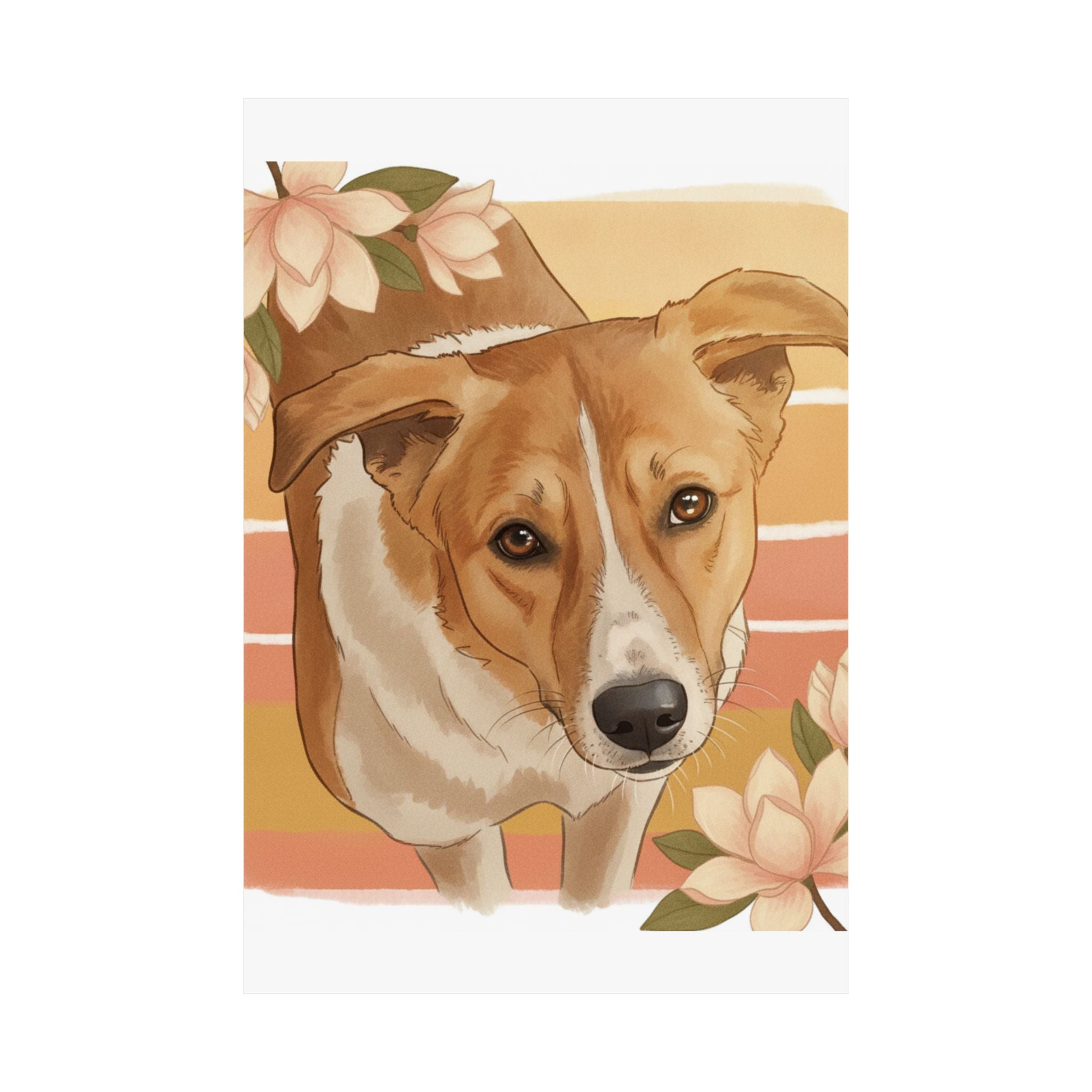 Southern Sunset — Dog — Matte Poster