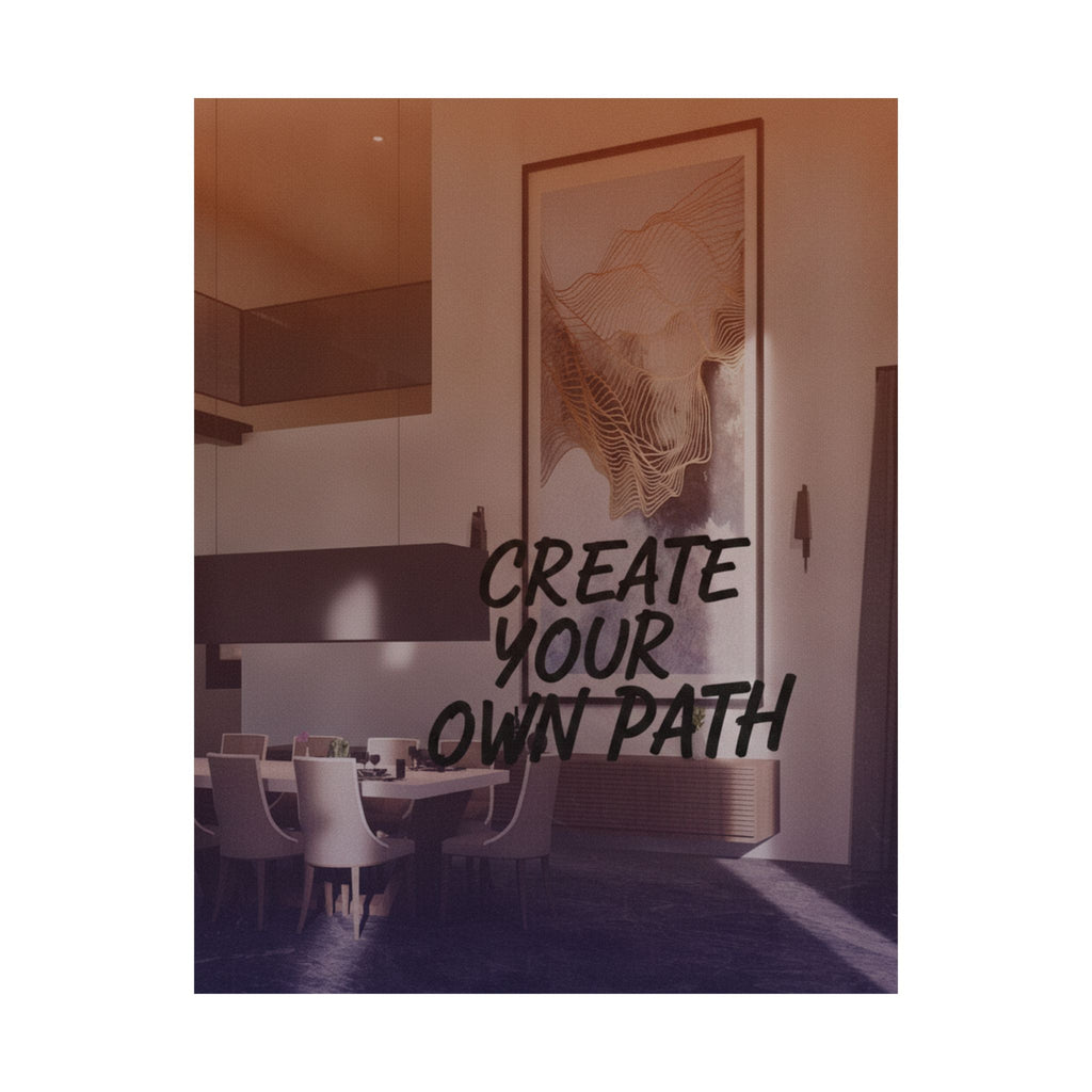 Affirmation — Abstract — Matte Poster