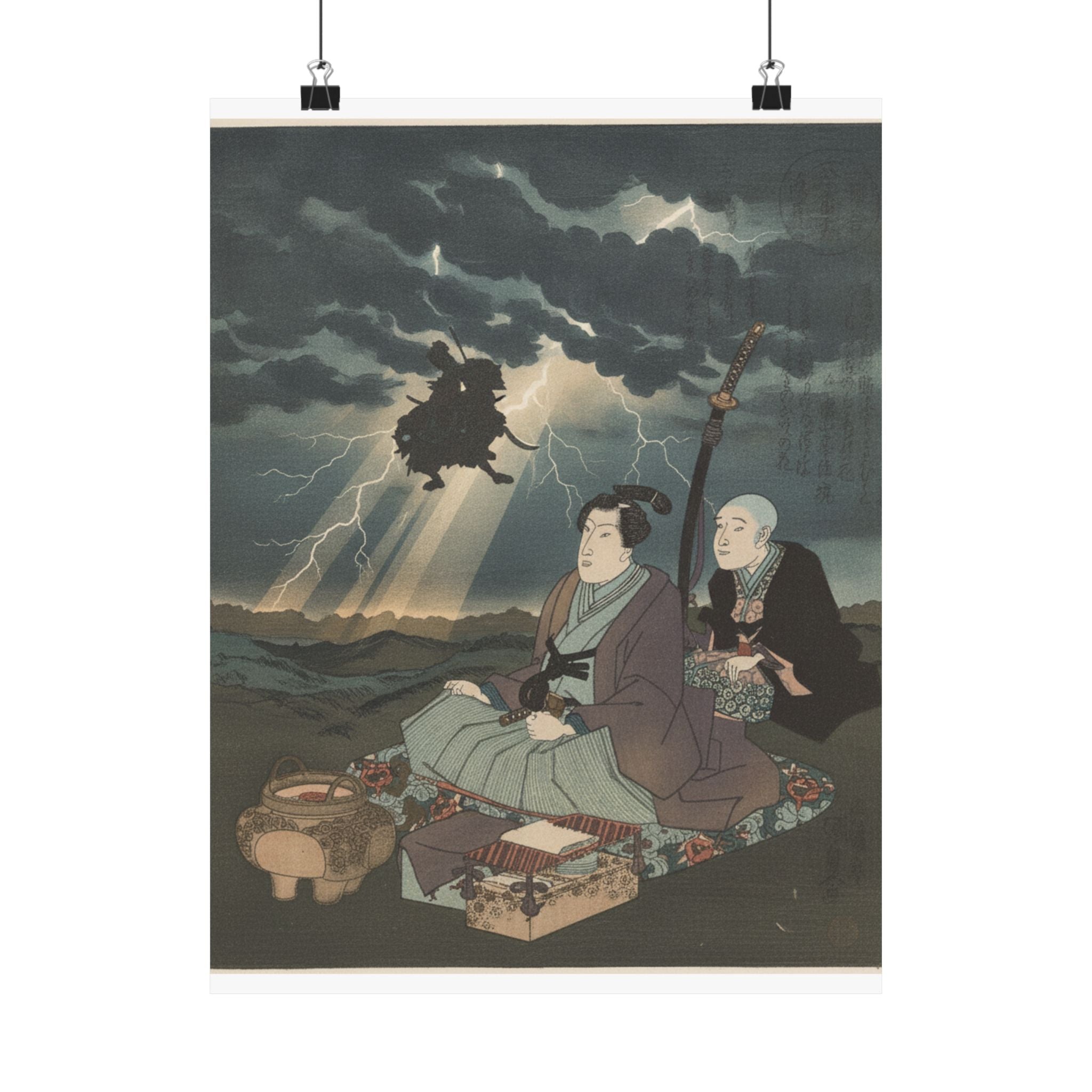 Dramatic Storm art print — product view 12