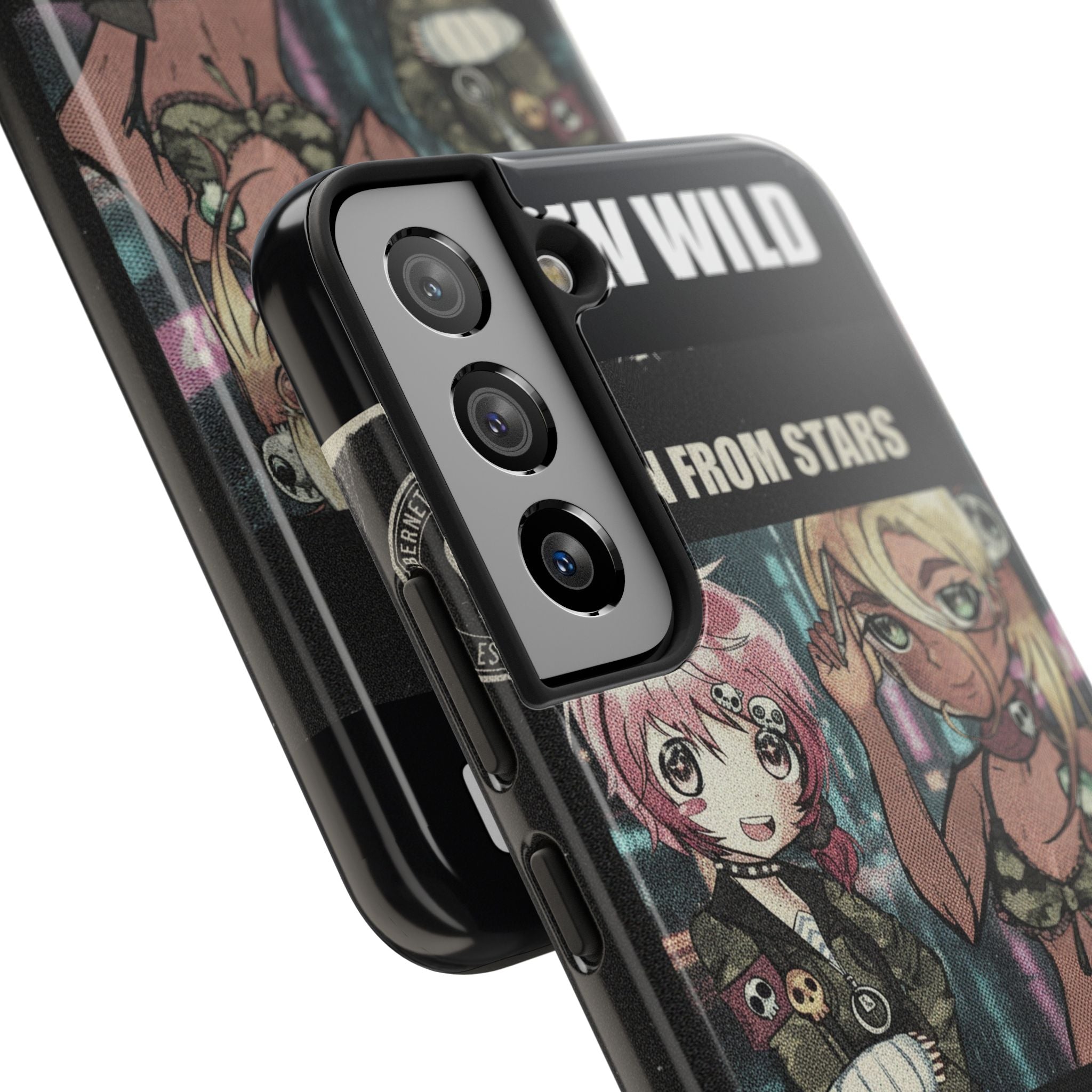 Neon Rain Osaka Nights Anime Tour Poster Phone Case