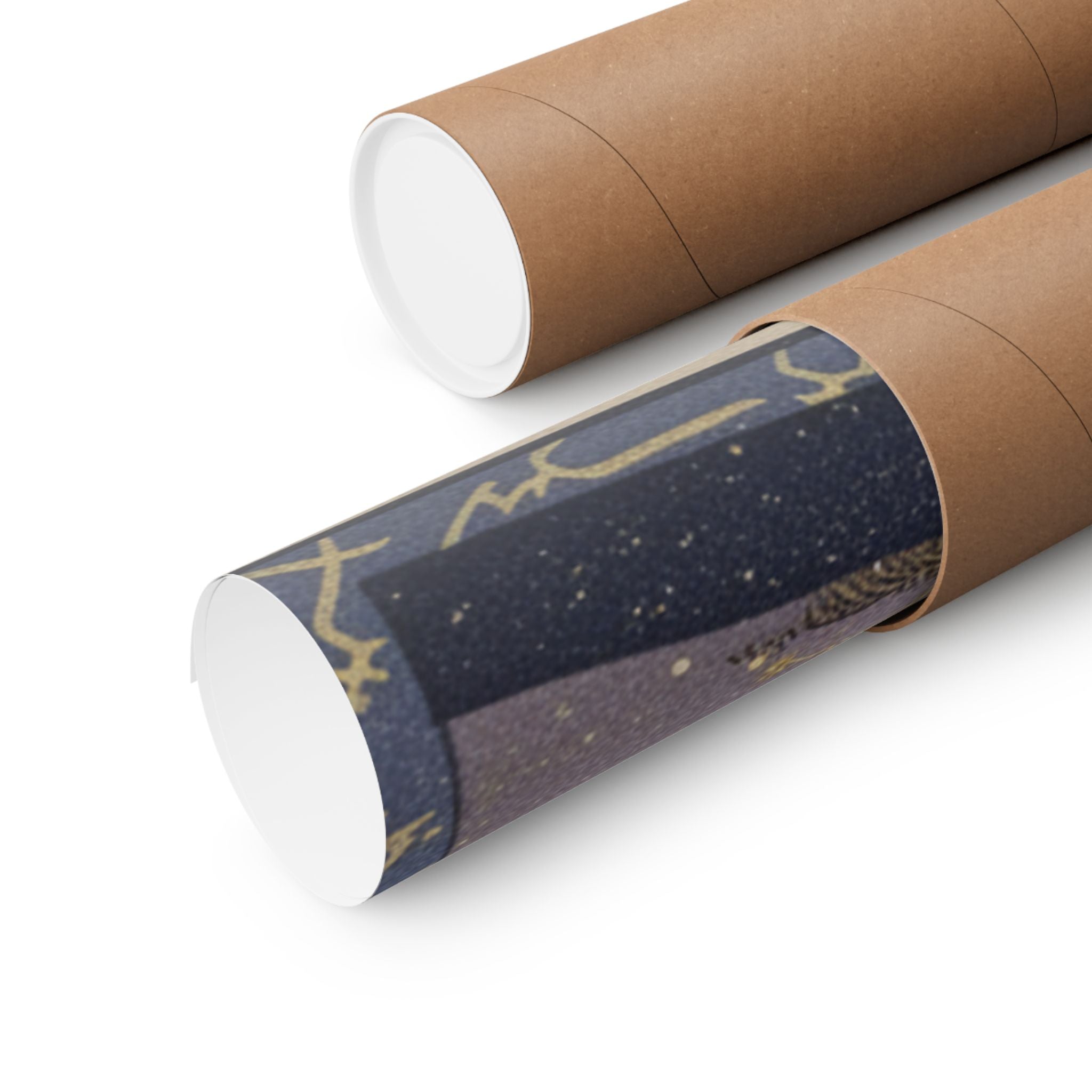 Celestial — Surimono In Shape Of Small Twofold Screen — Matte Poster