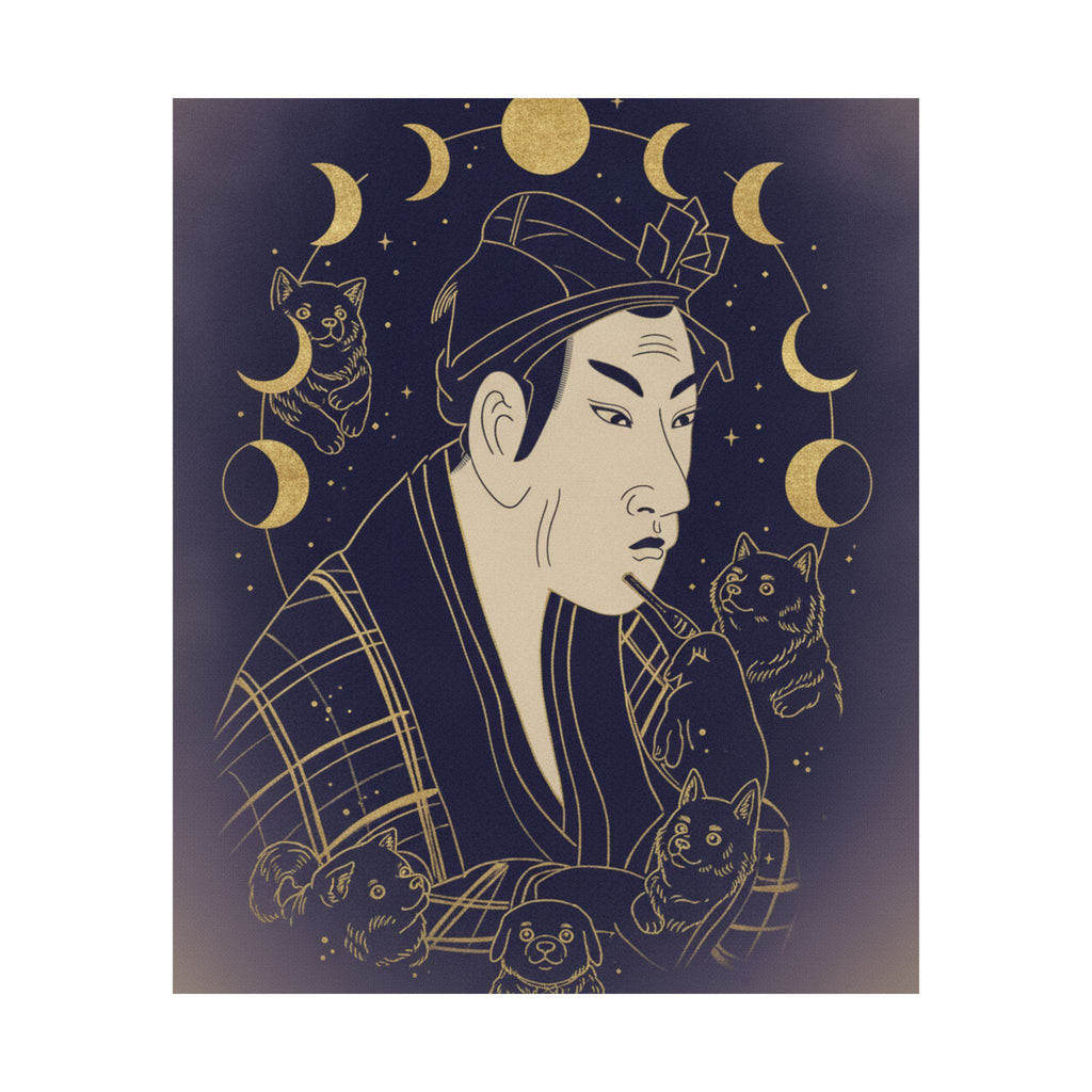 Celestial — The Actor Matsumoto Koshiro As Banzuin Chobei — Matte Poster