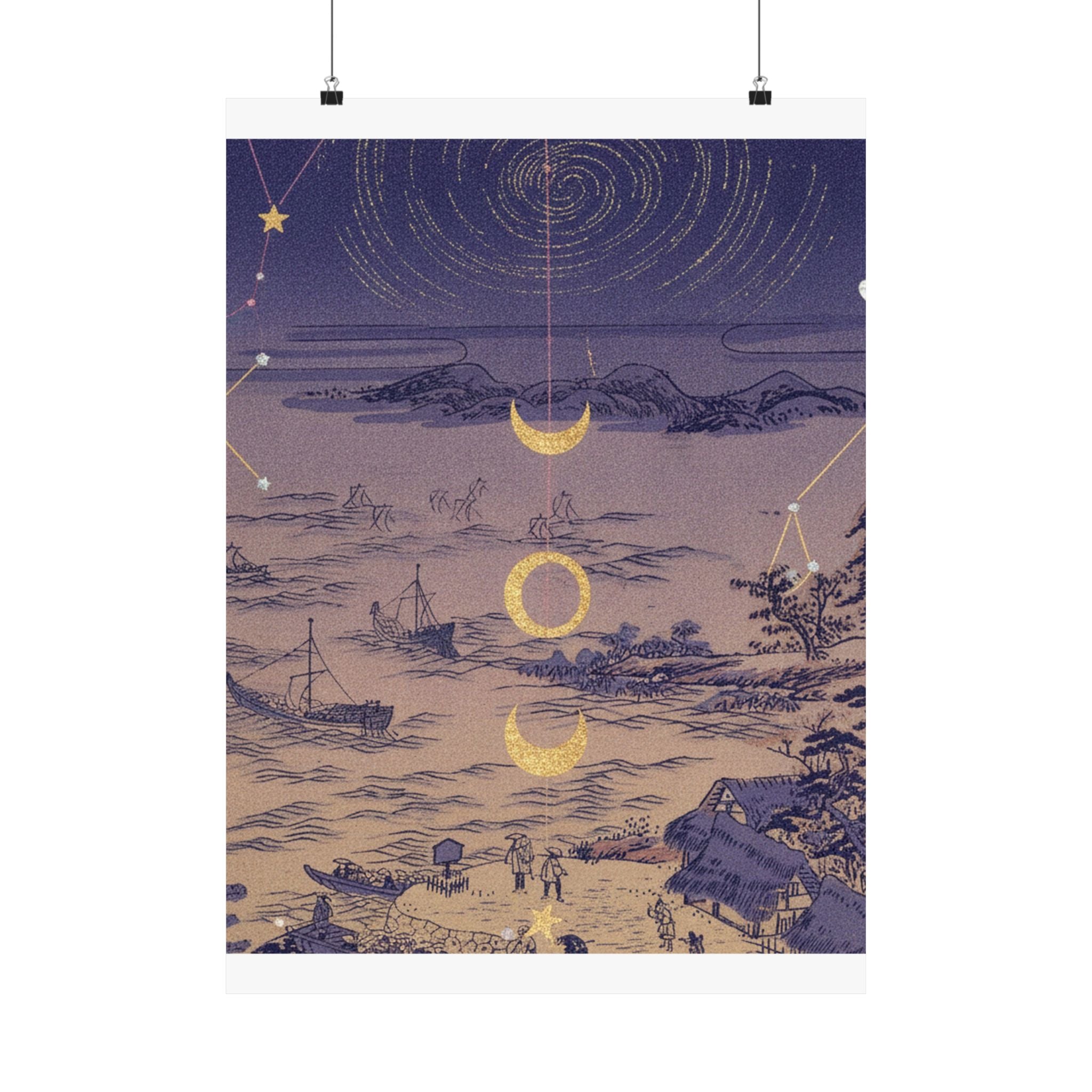 BORN FROM STARS | Sails Returning To Yahashi — Matte Poster