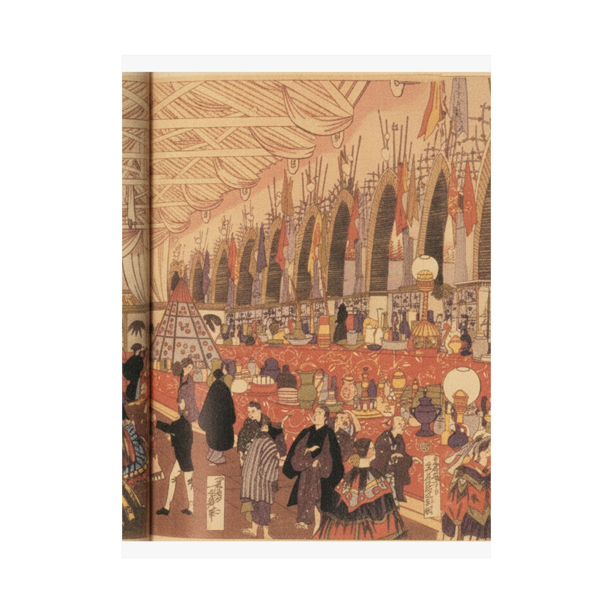 Southern Sunset — Picture Of A Prosperous English Trading Firm In Yokohama — Matte Poster