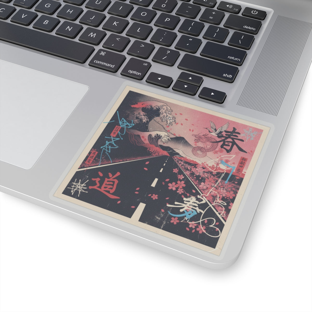 Japanese Street kiss-cut sticker — product view 17