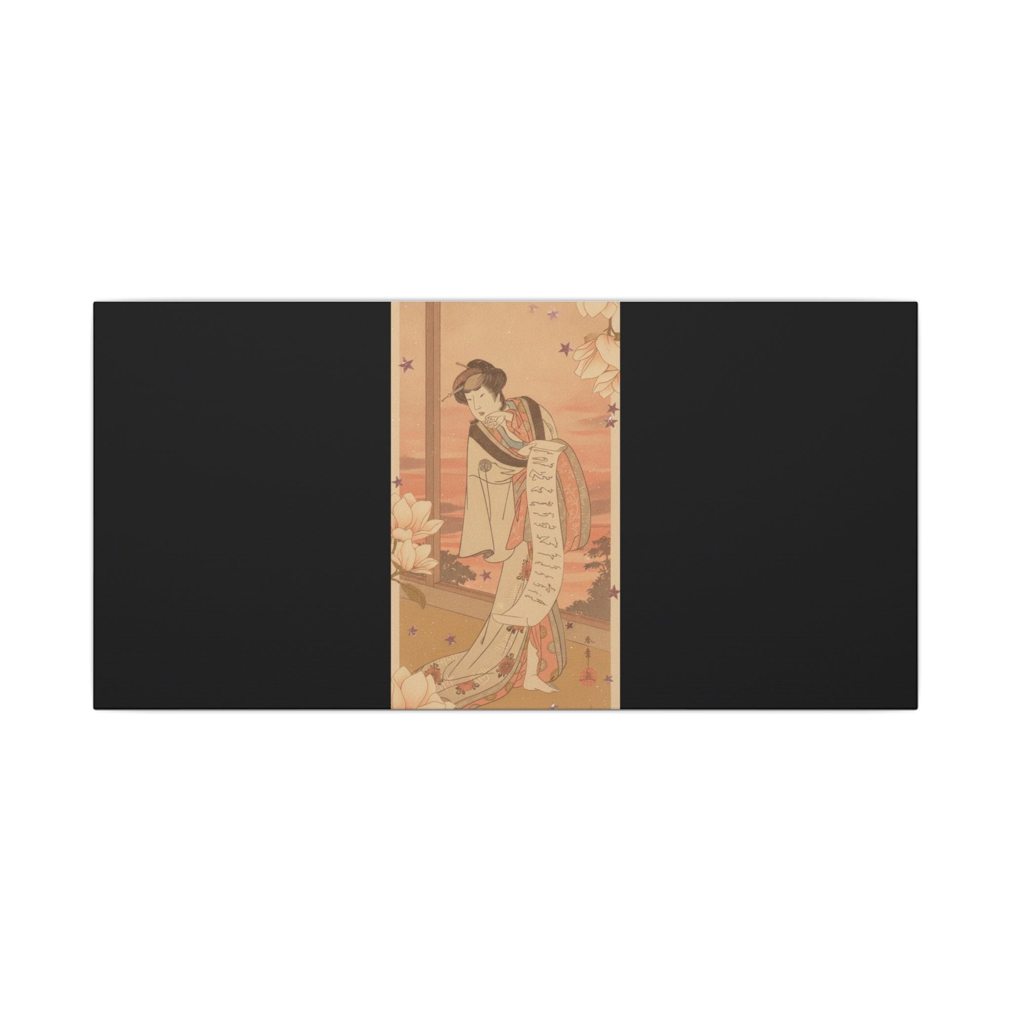 STREET CERTIFIED | The Second Yamashito Kinsaku As A Courtesan Standing In A Room — Matte Canvas