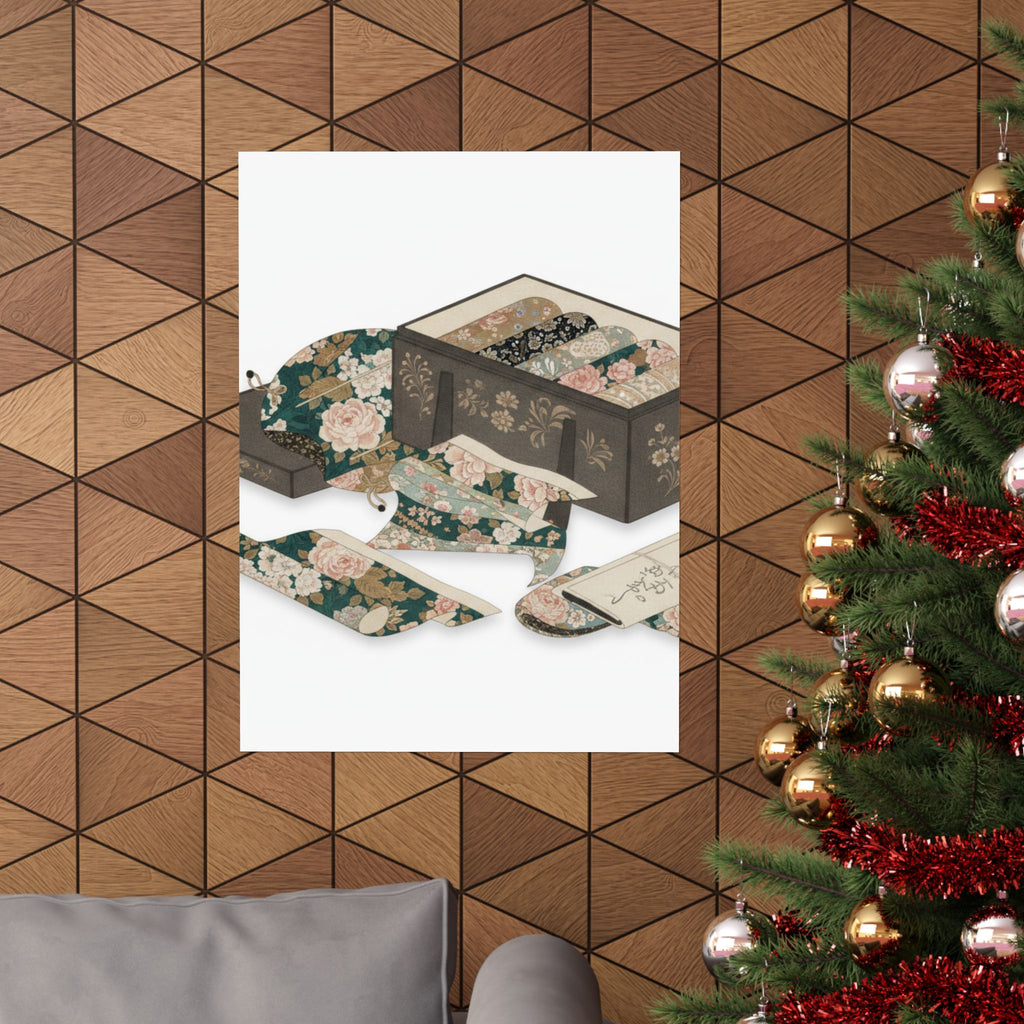 Ecommerce Main — Box With Draperies — Matte Poster