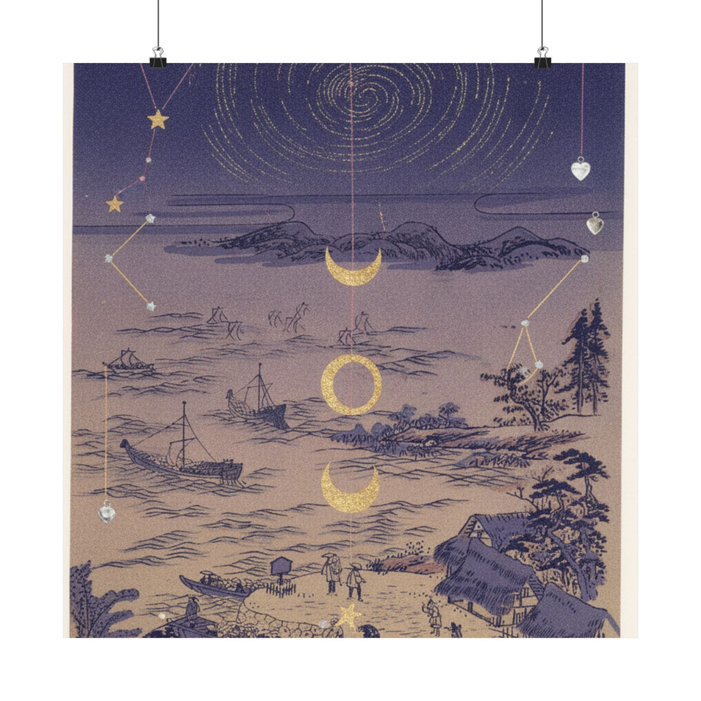 Celestial — Sails Returning To Yahashi — Matte Poster