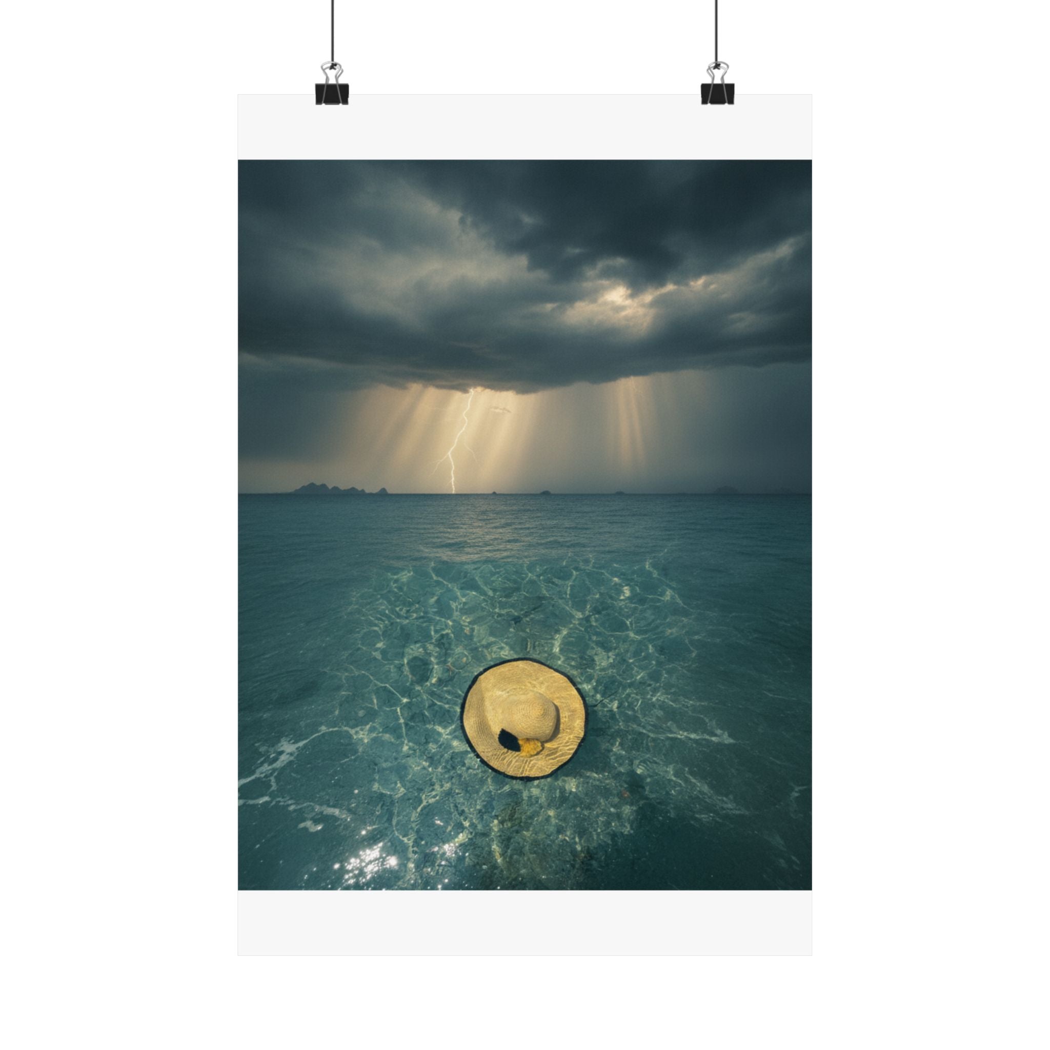 Dramatic Storm art print — product view 4