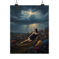 Dramatic Storm — Person — Matte Poster
