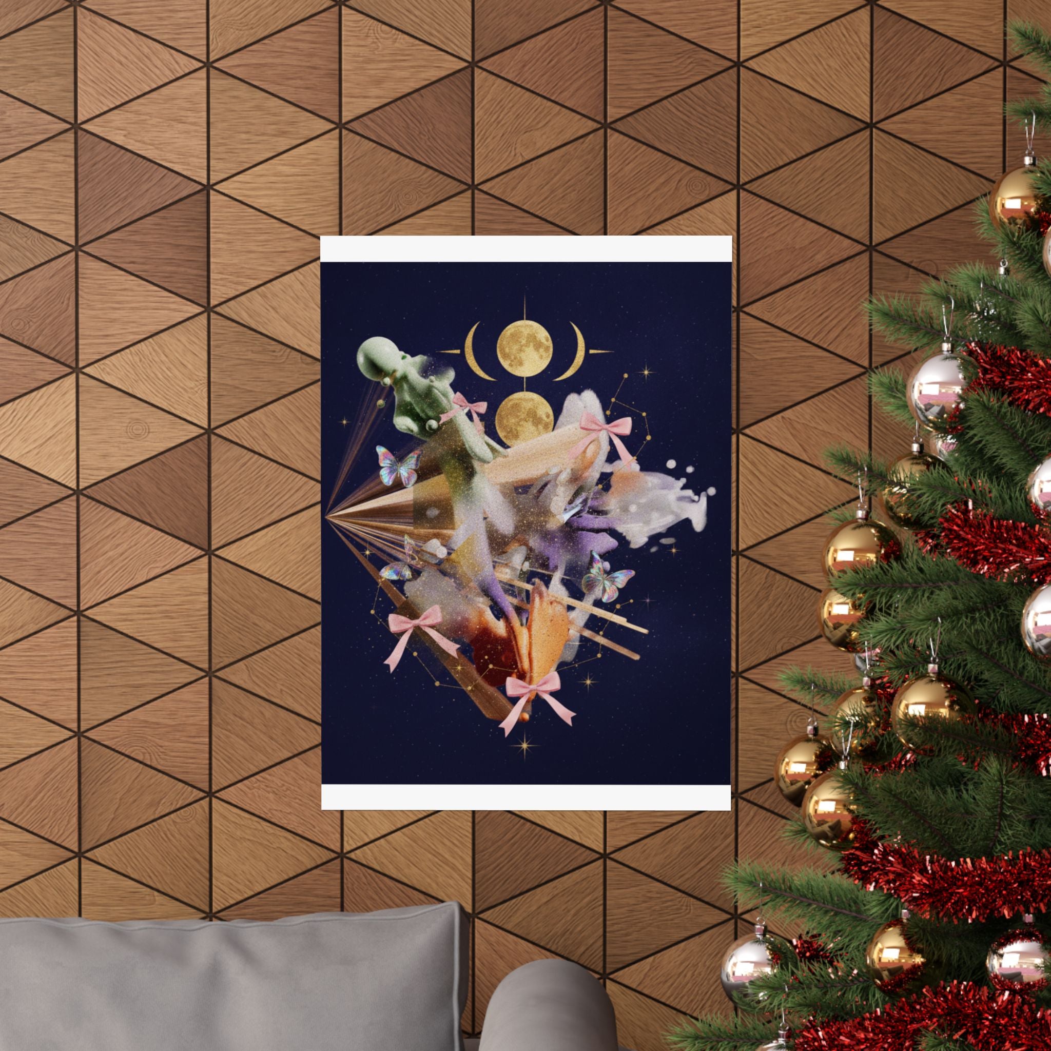 Celestial — Abstract — Matte Poster