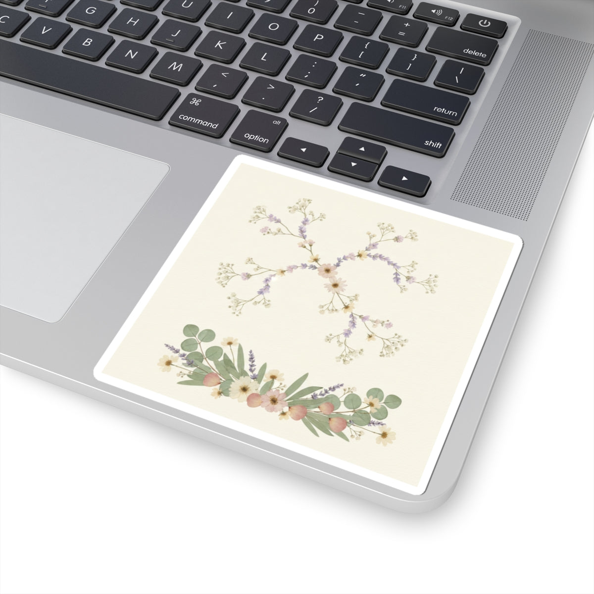 Botanical kiss-cut sticker — product view 7