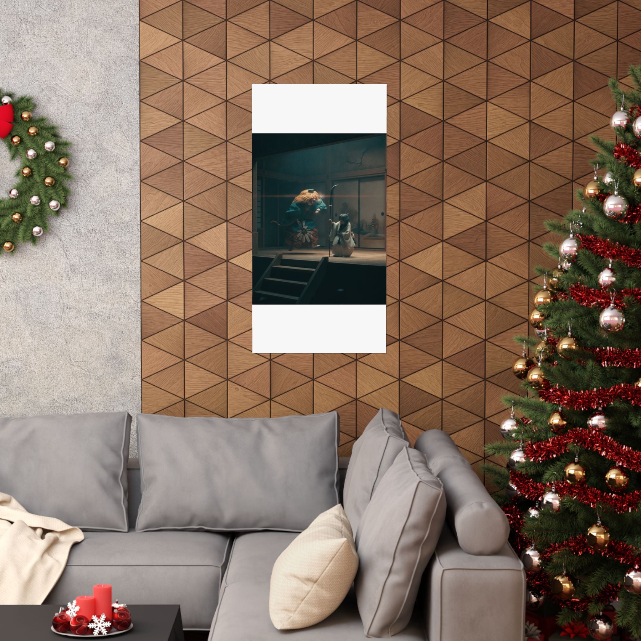 Cinematic — Scene From Noh Dance — Matte Poster