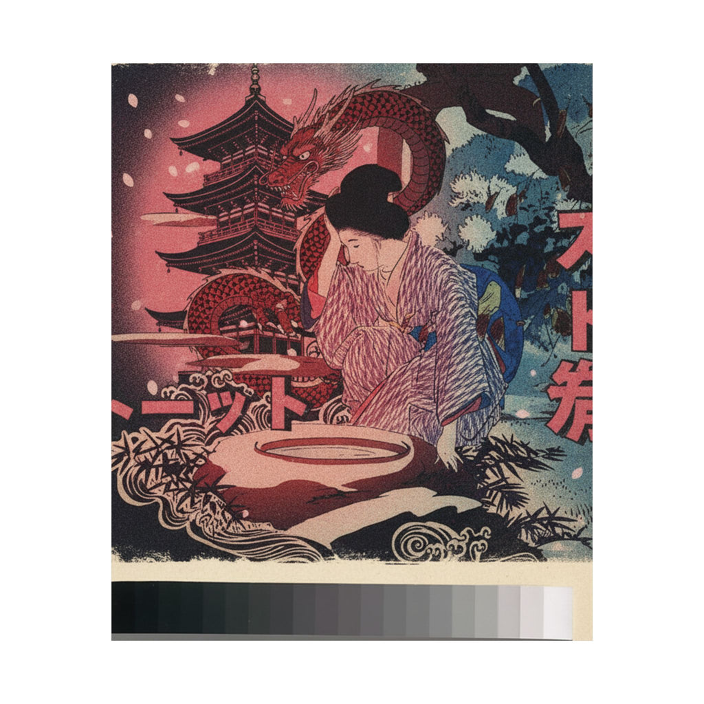 Japanese Street — Print — Matte Poster