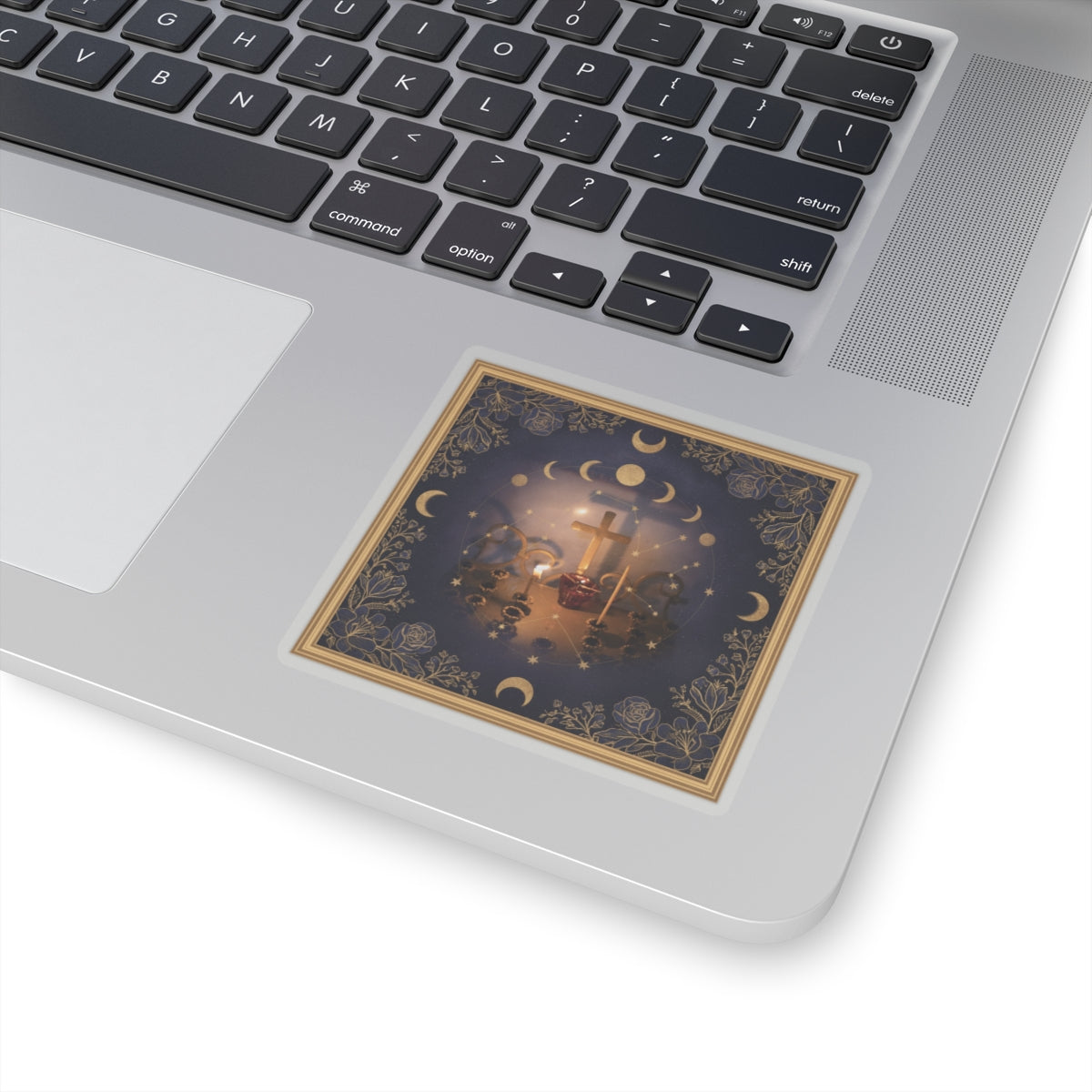Celestial — Candle — Kiss-Cut Sticker