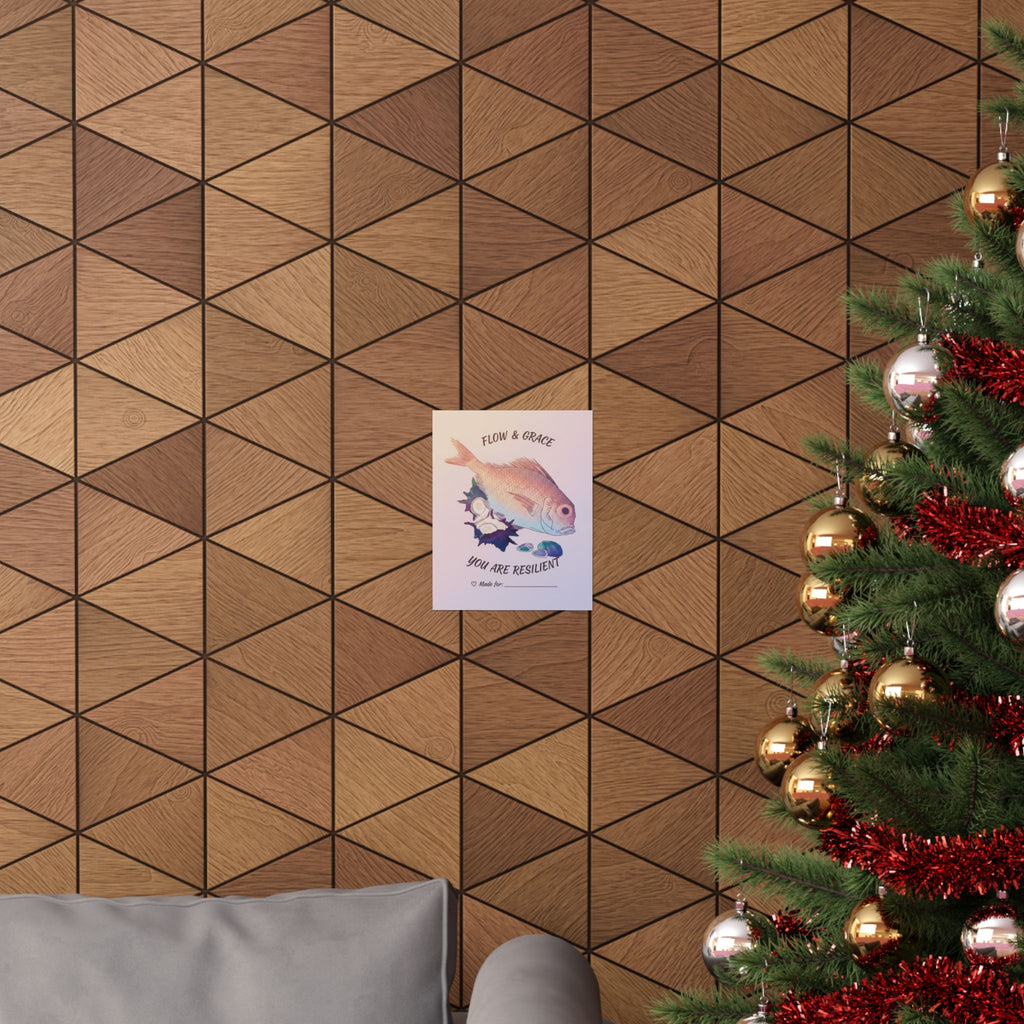 Affirmation — Tai Fish And Top-Shells — Matte Poster
