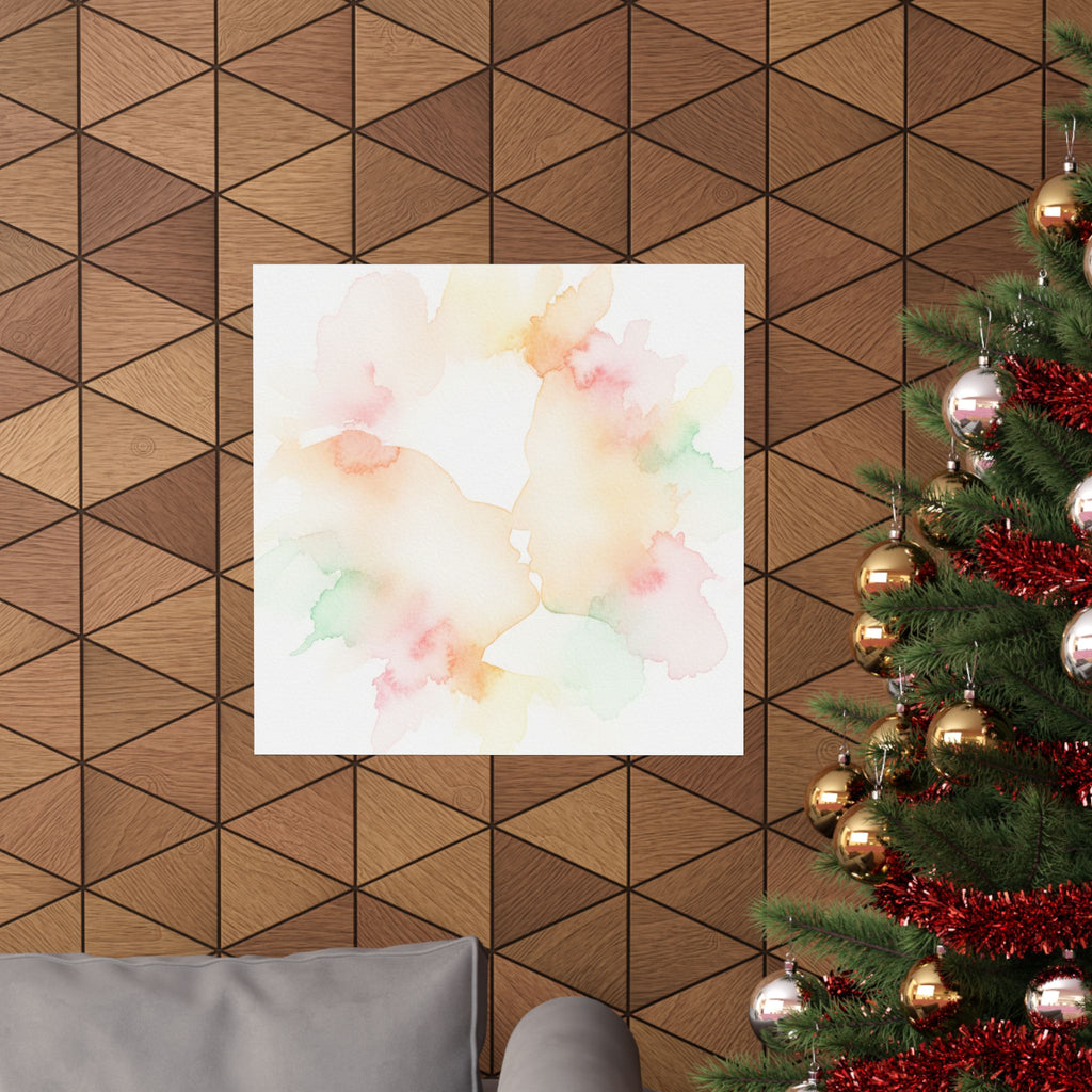 Watercolor — Abstract — Matte Poster