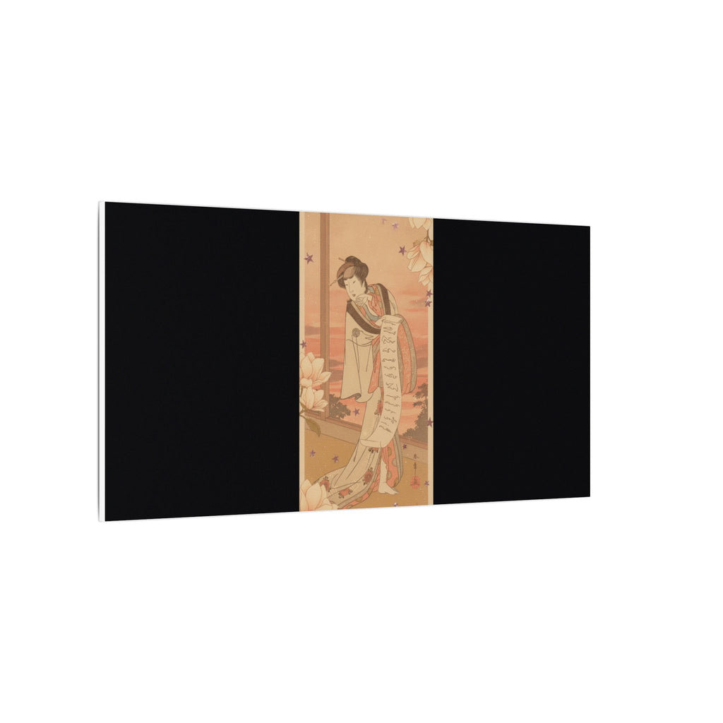 STREET CERTIFIED | The Second Yamashito Kinsaku As A Courtesan Standing In A Room — Matte Canvas