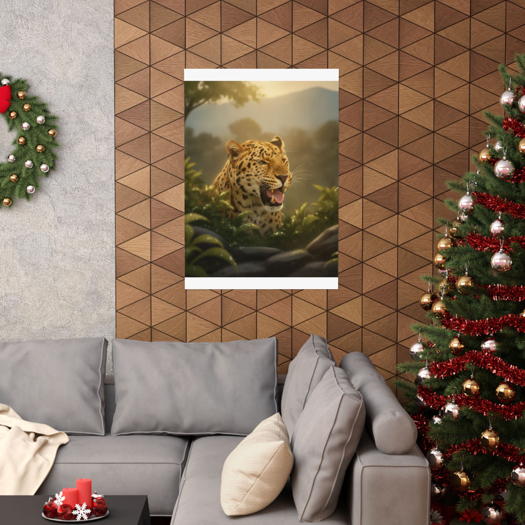 Scenic Nature — Leopard — Matte Poster