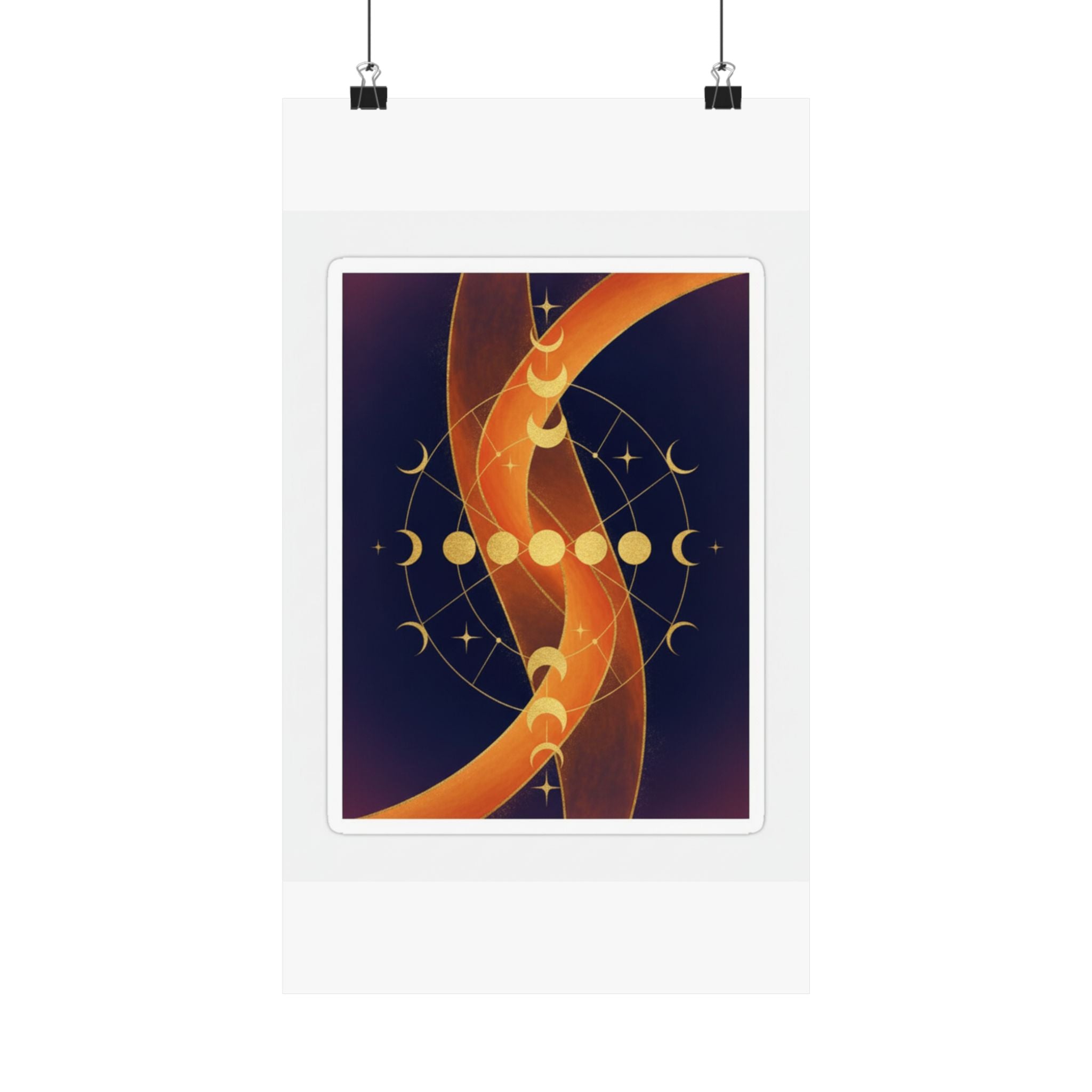 Celestial — Abstract — Matte Poster