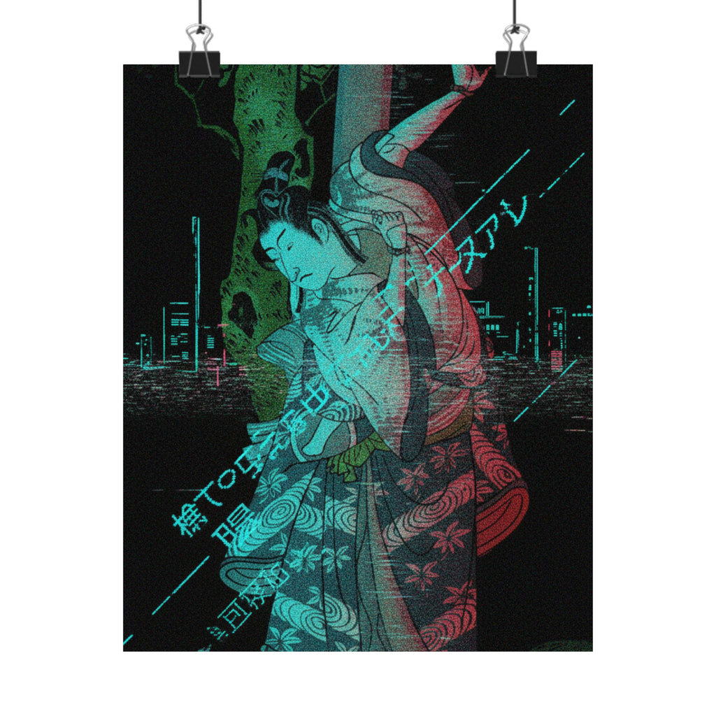Glitch Culture — Portrait Of An Actor — Matte Poster