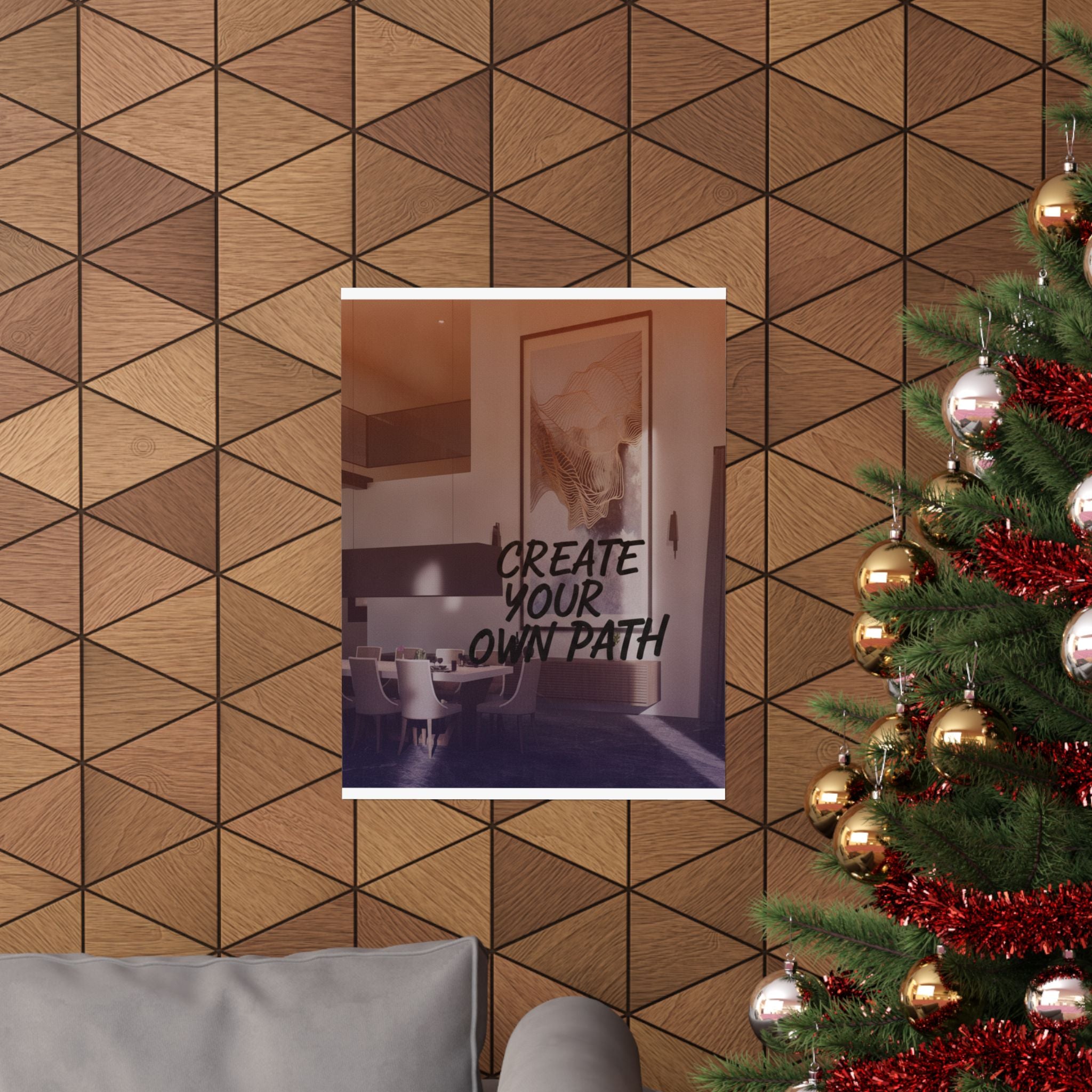 Affirmation — Abstract — Matte Poster