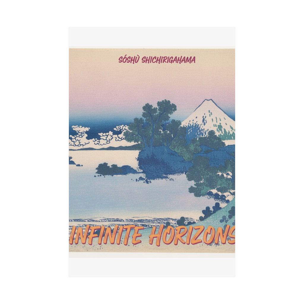 Affirmation — Shichirigahama In Sagami Province (Sōshū Shichirigahama), From The Series Thirty — Matte Poster