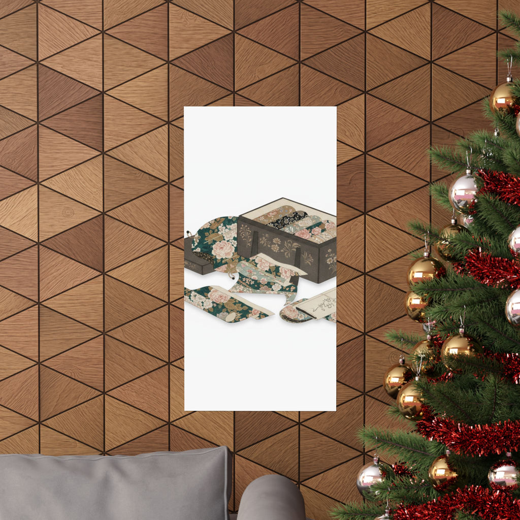 Ecommerce Main — Box With Draperies — Matte Poster