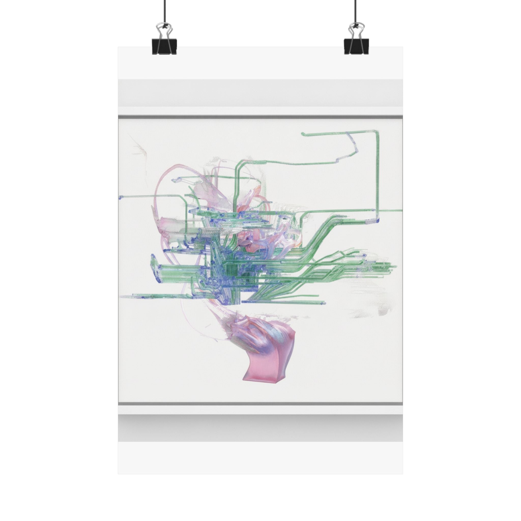 Watercolor — Abstract — Matte Poster