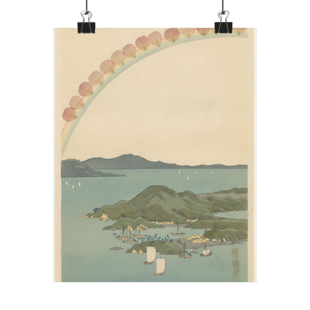 Botanical — Tsushima Kaigan Yubare — Matte Poster