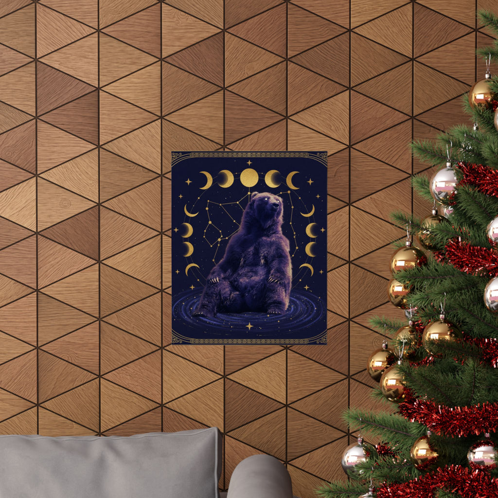Celestial — Bear — Matte Poster
