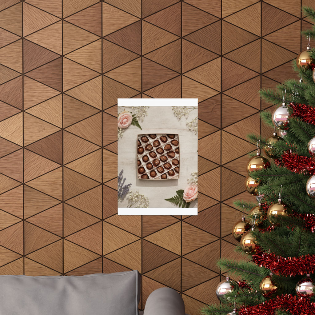 Product Marketing — Chocolate — Matte Poster