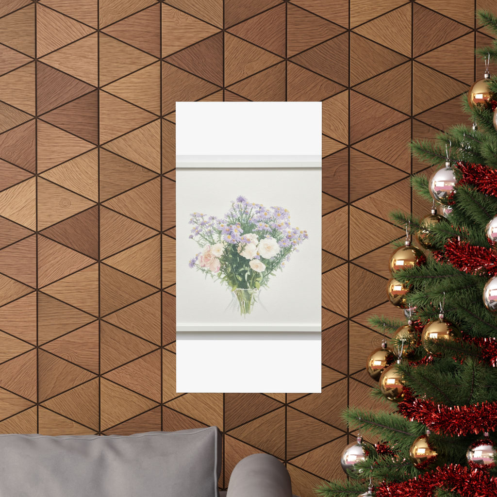 Watercolor — Flowers — Matte Poster