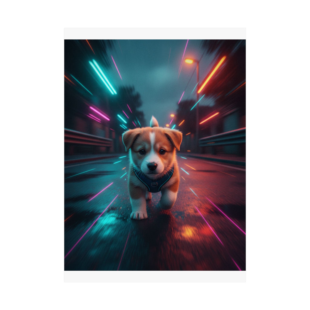 Fast Furious — Dog — Matte Poster