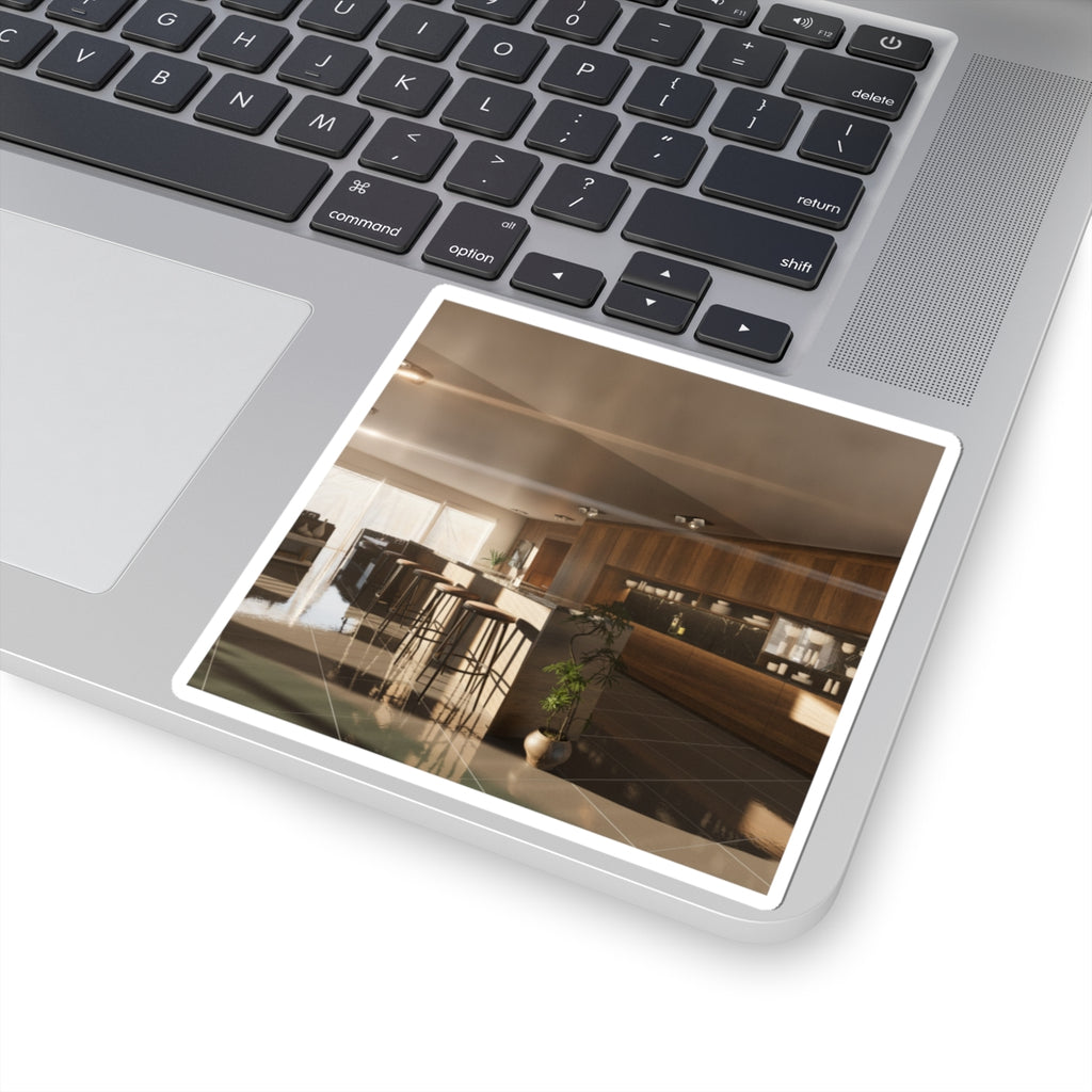 Cinematic — Kitchen — Kiss-Cut Sticker