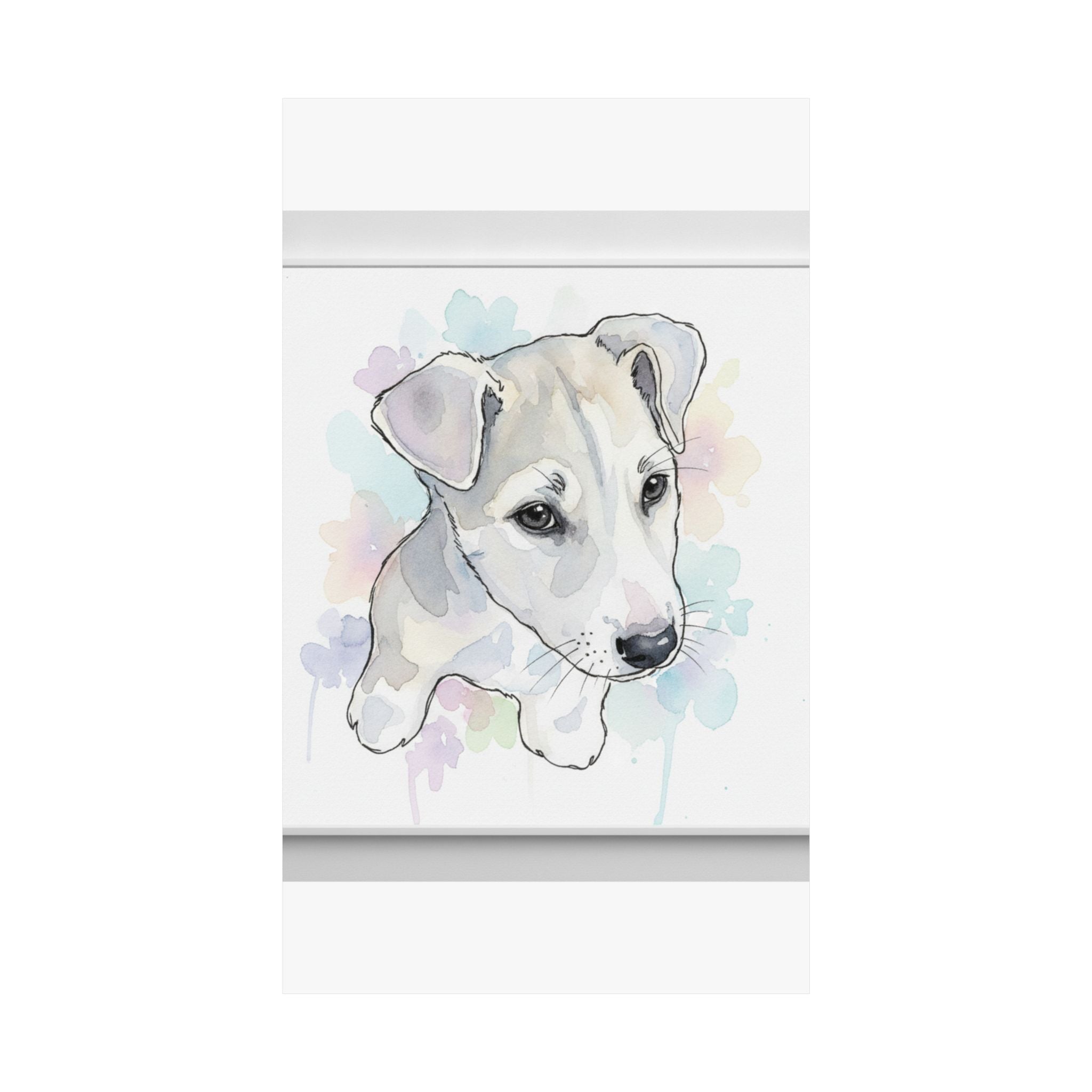 Watercolor — Dog — Matte Poster