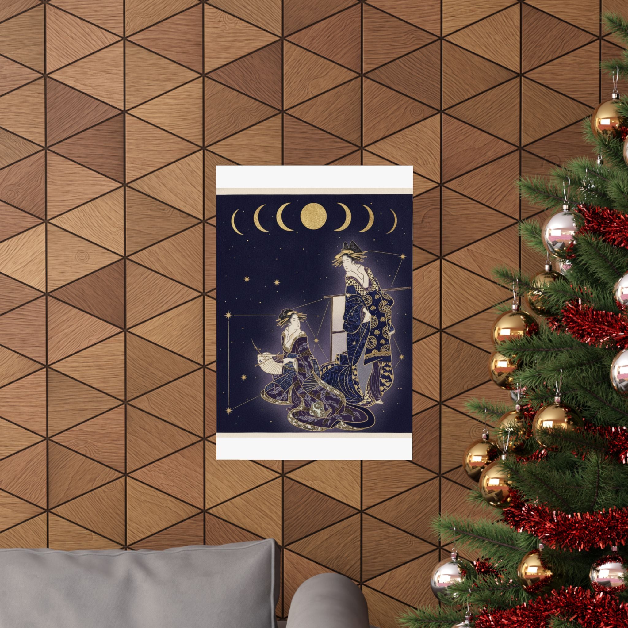 Celestial — Two Courtesans — Matte Poster
