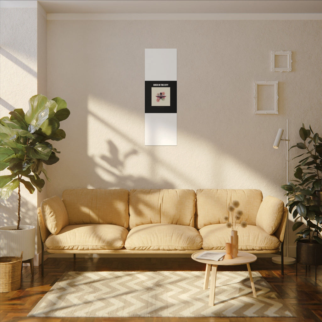 BRED IN THE CITY Flying Bird & Roses Matte Canvas